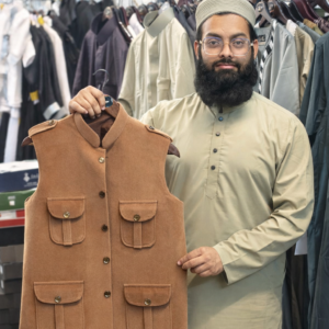 Classic 4-Pocket Jacket –Brown