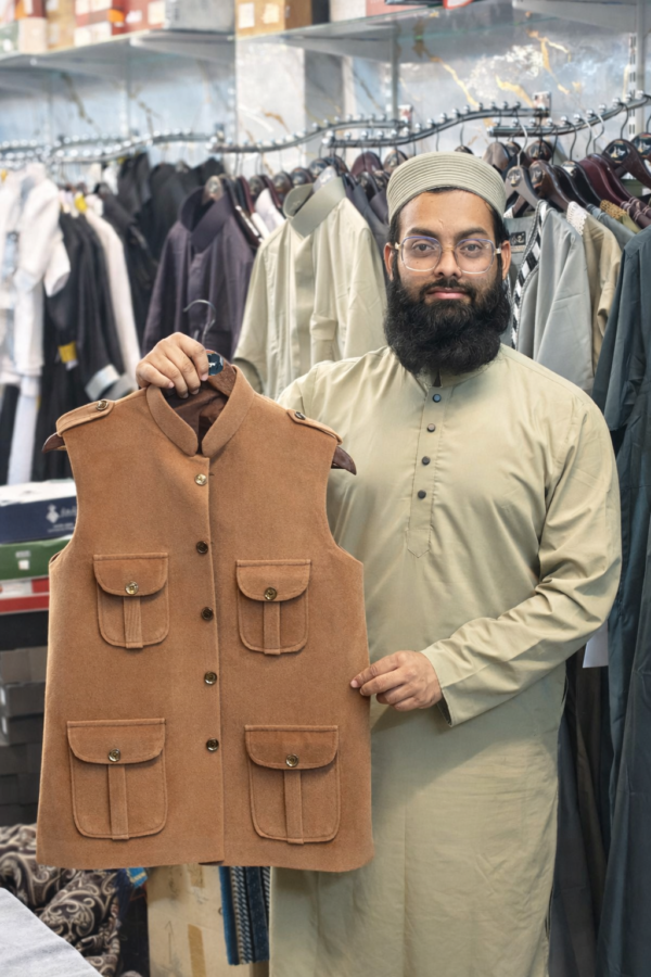 Classic 4-Pocket Jacket –Brown