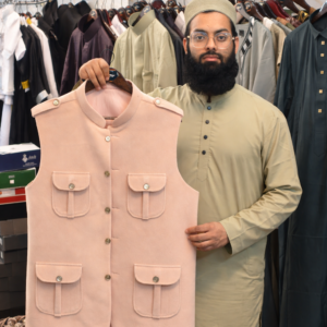 Classic 4-Pocket Jacket – Pink