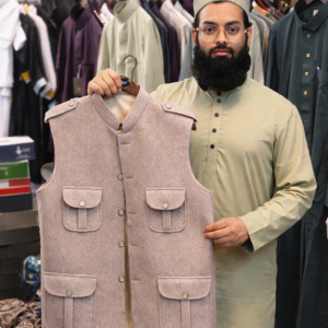 Classic 4-Pocket Jacket – Camel Beige