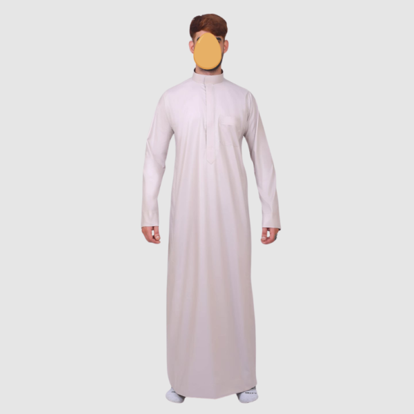 Crystal Namazi Hijab Al khatib Thobes Cream