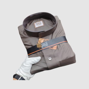 Al Aseel Thobes Taupe Brown