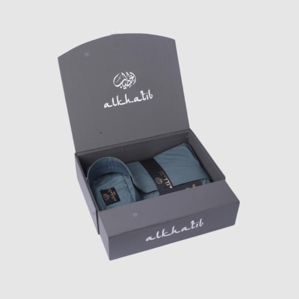 Al khatib Thobes Teal Blue