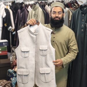 Classic 4-Pocket Jacket – White