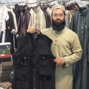 Classic 4-Pocket Jacket –Black