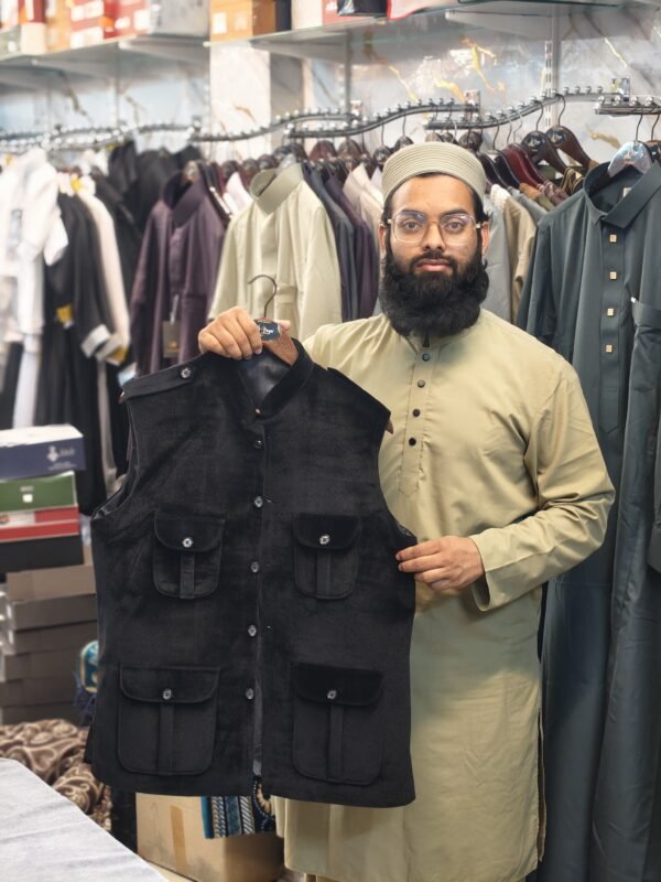 Classic 4-Pocket Jacket –Black