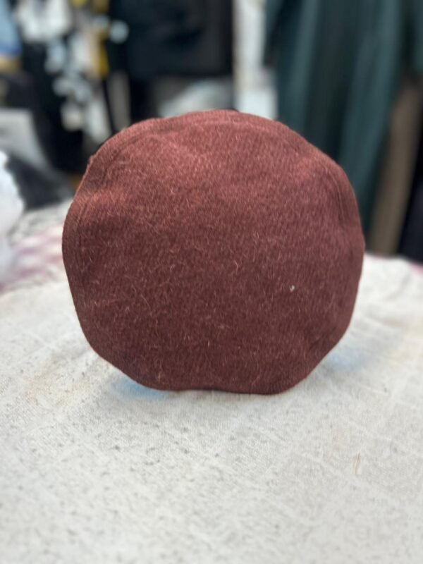 Pakol Afghani Pakol – Premium Traditional Cap (Maroon)