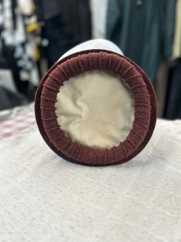 Pakol Afghani Pakol – Premium Traditional Cap (Maroon)