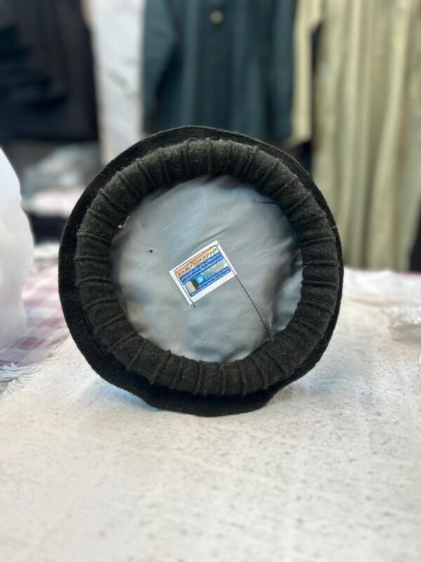 Wazeeri Pakol Afghani Pakol – Premium Traditional Cap (Olive Green)