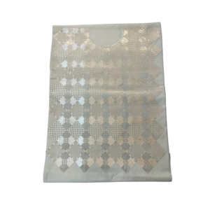 Original Afghani Suit – Cream with Self Gold Embroidery (4.5 Meter Full Size)