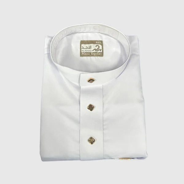 Complete Arabian Outfit Combo – Premium Red & White Shemaq 58×58 with Black Iqal & Al Ahad White Thobe | Royal Saudi Style