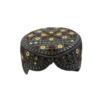 Grey Sindhi Cap – Multicolor Embroidered Traditional Topi | Free Size