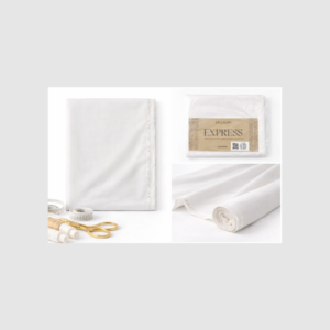 Zellbury Unstitched White | 4.5 Meter | 56 Pana