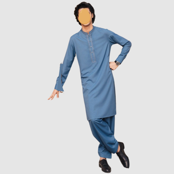 J. Stiched Steel Blue