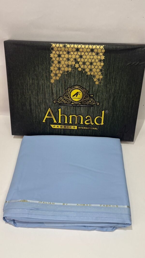 Gul Ahmed unstitched  Size 4.5 meter 56 ka Pana Steel Blue