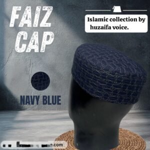 Faiz Caps Navy Blue