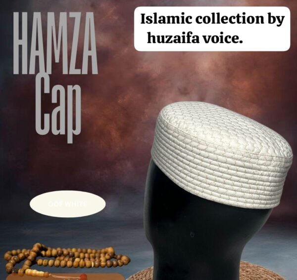 Hamza Caps White