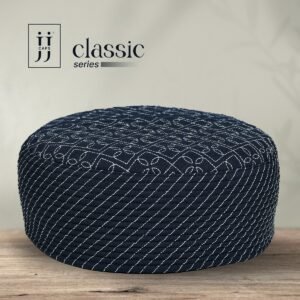 Traditional Embroidered JJ Cap – Navy Blue