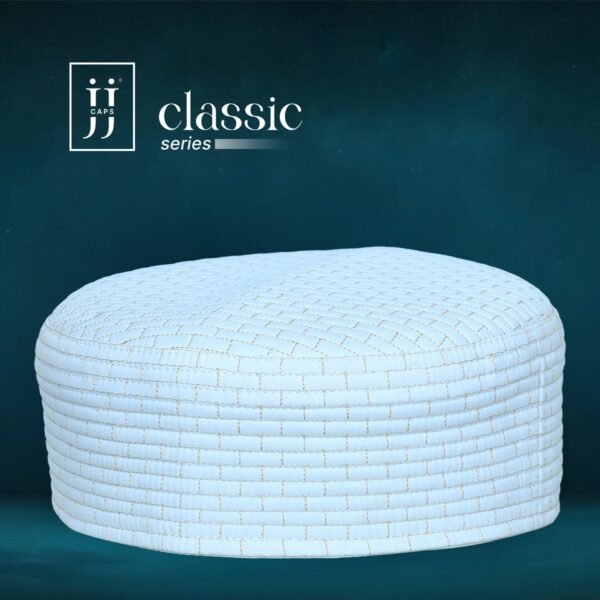 Luxury Threadwork JJ Cap – White