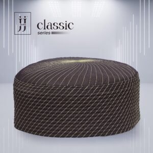 Spiral Stitch JJ Cap – Espresso Brown