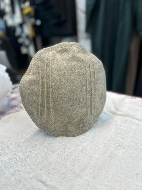 beige Front Afghani Pakol Premium Traditional Cap