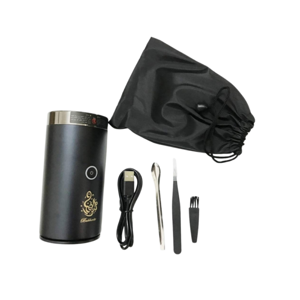 Luxury Rechargeable Electronic Bakhoor Burner – Portable Oud Incense Burner with USB Charging