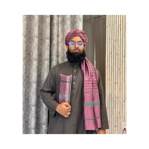 Afghani Amama – Dusty Rose | 5 Meter | 36 Pana