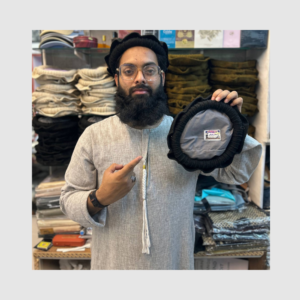 Special Variety Premium Original Afghani Pakhol – Classic Black Traditional Cap