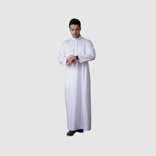 Riwayat Store Product Images raheb (21) KURVIG SAUDI THOBE WHITE