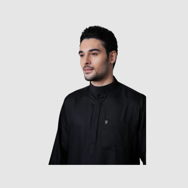 Riwayat Store Product Images raheb (28) KURVIG SAUDI THOBE BLACK