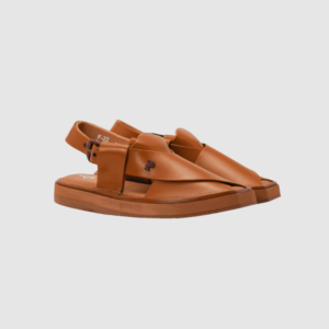 Original Peshawari Pakhtoon Chappal Tan