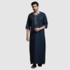 Riwayat Store Product Images raheb (43) NAVY MAKSUR MOROCCAN THOBE