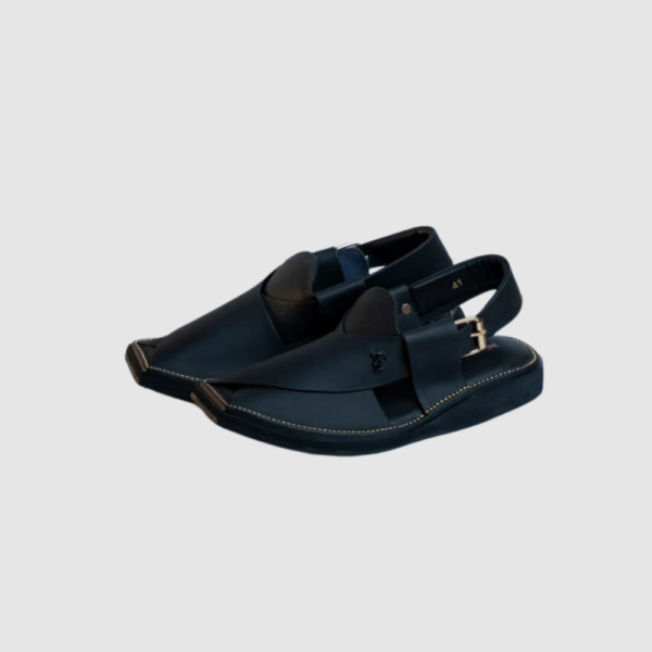 Riwayat Store Product Images raheb (8) Original Peshawari Pakhtoon Chappal Navy Blue